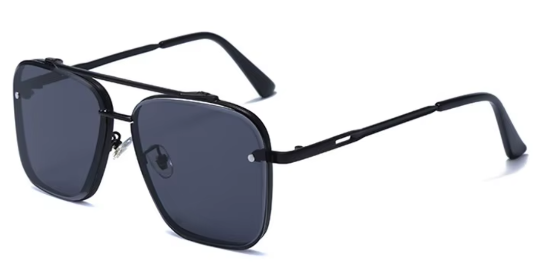 Vierkante chique zonnebril