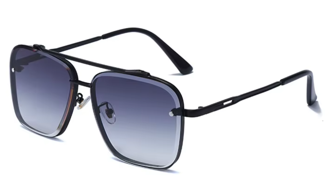 Vierkante chique zonnebril