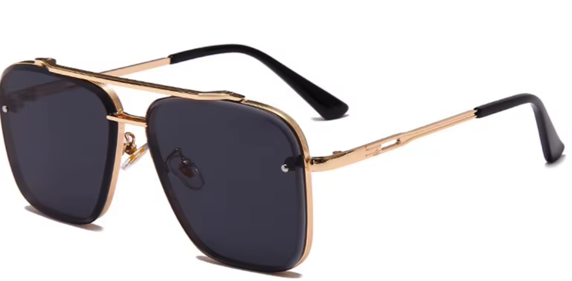 Vierkante chique zonnebril