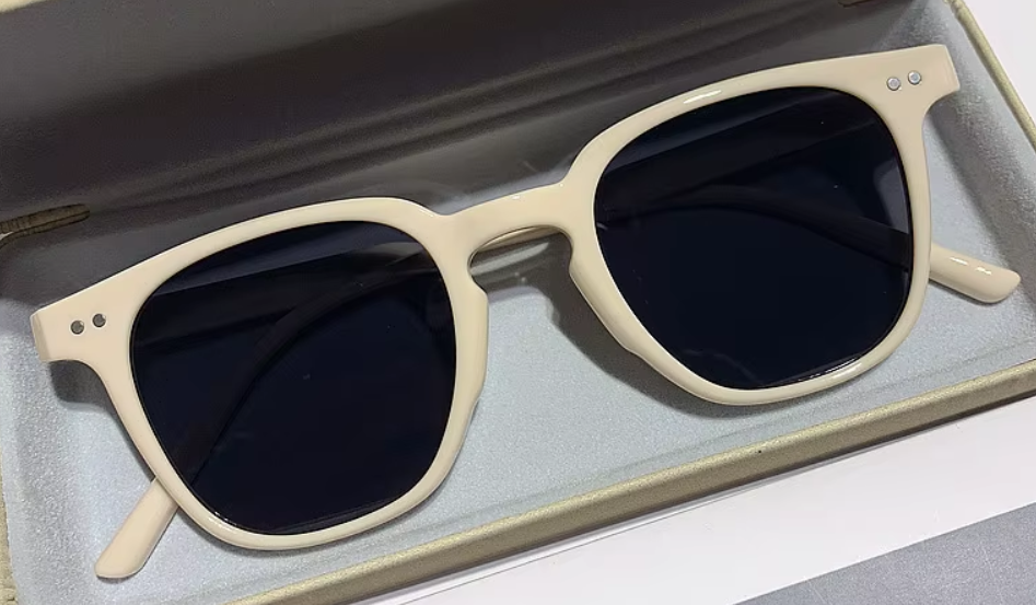 Vintage Vierkante Zonnebril Vrouwen Mannen chique