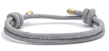 Milanese touw armband.