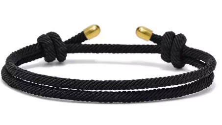 Milanese touw armband.